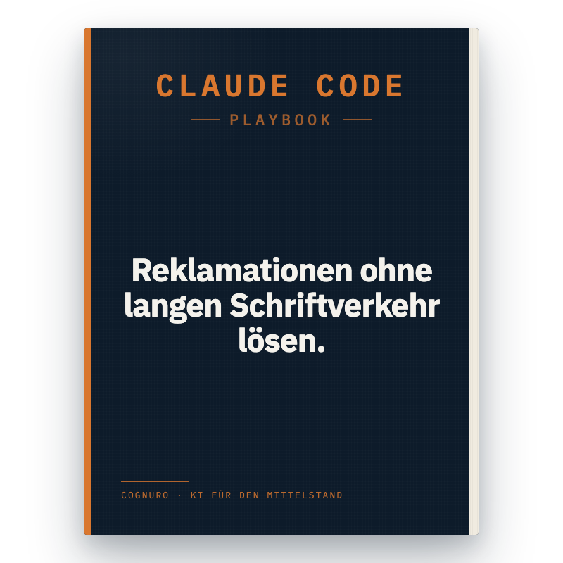 Reklamationen ohne langen Schriftverkehr lösen Mockup